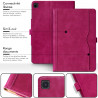 copy of Clavier AZERTY + Étui de Protection Rose Fuschia pour Samsung Galaxy Tab S6 Lite 10.4 P610