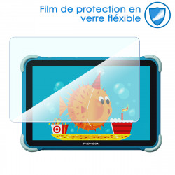 Protection en Verre Fléxible pour Tablette Thomson TEO 10 - KID (10 pouces)