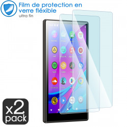 Verre Flexible Dureté 9H pour Lecteur MP3 MP4 Bluetooth Fanvace 5 pouces (Pack x2)