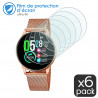 [Pack x6] Film de Protection pour Montre Connectée Lotus Smartime 50036/1