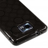 Housse Coque Style Cercle pour Samsung Galaxy S2 / S2 Plus Couleur Fumé Translucide + Chargeur Auto