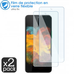 Verre Fléxible Dureté 9H pour Smartphone Altice S35 (Pack x2)