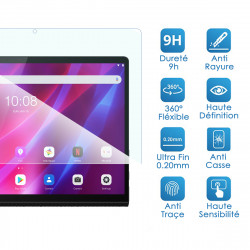 Protection en Verre Fléxible compatible pour Lenovo Tab K10 (ZA8N0)