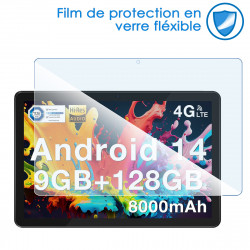 Protection écran en Verre Flexible pour Tablette DMOAO D3 Android 14 (10,1 Pouces)