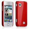 copy of Housse étui coque rigide brillante pour samsung Wave 575 S5750 couleur rouge + film protecteur