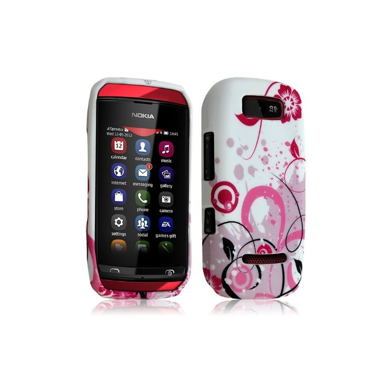 Housse Coque pour Nokia Asha 305 avec motif HF30