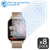 [Pack x8] Protection Écran Verre Flexible pour Popglory Montre Connectée 1,85 Pouces