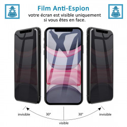 Protection Anti-Espion en Verre Fléxible pour Smartphone Xiaomi 13T Pro (Pack x2)