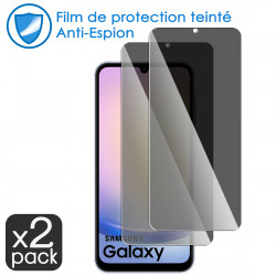 Protection Anti-Espion en Verre Fléxible pour Smartphone Samsung Galaxy A25 5G (Pack x2)