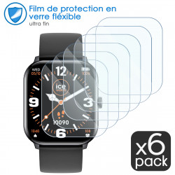 [Pack x6] Film de Protection pour Montre Connectée OOOUSE (1,7 Pouces)