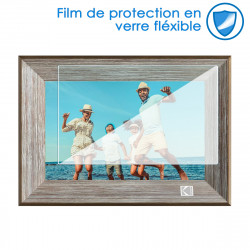 Protection en Verre Fléxible pour KODAK Cadre Photo Numérique WiFi 7 Pouces