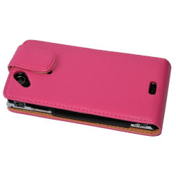 Housse coque étui rose fuchsia pour SonyEricsson Xperia Arc X12 + film protecteur d'écran