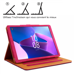 copy of Clavier AZERTY + Étui de Protection Rose pour Lenovo Tab M10 5G