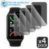 Protection Anti-Espion en Verre Fléxible pour Montre Connectée Samsung Galaxy Fit 3 (Pack x4)