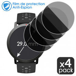 copy of Protection Anti-Espion en Verre Fléxible pour Montre Connectée Circulaire 25 mm [Pack x4]