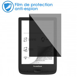 Protection Anti-Espion en Verre Fléxible pour Liseuse Pocketbook Touch Lux 4