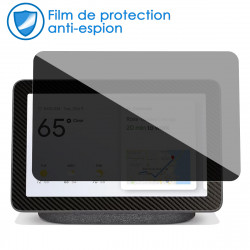 Protection Anti-Espion en Verre Fléxible pour Assistant Vocal Google Nest Hub Max