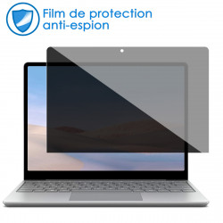 Protection Anti-Espion en Verre Fléxible pour Microsoft Surface Laptop Go (12,45 pouces)