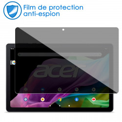 Protection Anti-Espion en Verre Fléxible pour ACER Tablette Iconia P10-11-K25X  10,4 Pouces