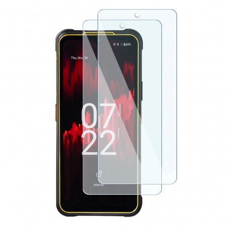 Verre Flexible Dureté 9H pour Smartphone AGM H6 (Pack x2)