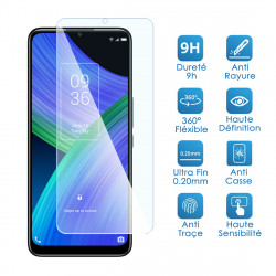 Verre Fléxible Dureté 9H pour Smartphone Blackview Wave 8 (Pack x2)