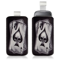 Housse coque étui pochette pour Samsung Player 5 S5560 avec motif