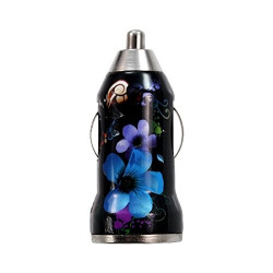 Chargeur Auto Voiture sur Allume-cigare Motif HF16 pour Alcatel : One Touch Idol / idol 2 / idol 2S / Idol 2 mini / idol X / OT 