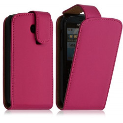 Housse coque etui pour Samsung Chat 335 S3350 couleur rose fuschia