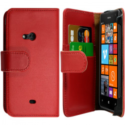 Housse Coque Etui pour Nokia Lumia 625 Couleur Rouge