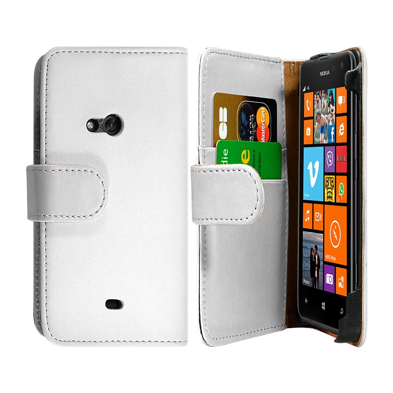 Housse Coque Etui pour Nokia Lumia 625 Couleur Blanc
