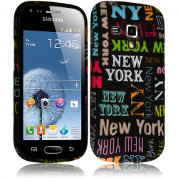 Housse Etui Coque pour Samsung Galaxy S Duos S7562 avec motif LM20