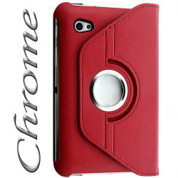 Etui Support Pour Samsung Galaxy Tab 7.0 P6200 Couleur Rouge