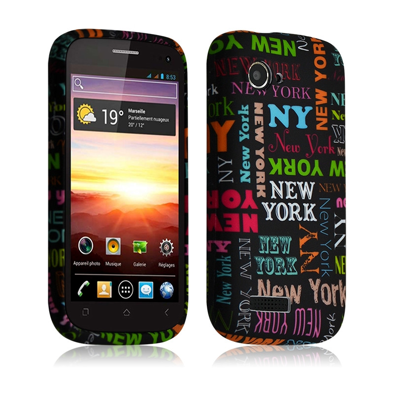 Housse Etui Coque Semi-rigide pour Wiko Cink Slim avec motif LM20