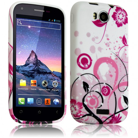 Housse Etui Coque Semi-rigide pour Wiko Cink Peax 2 avec motif HF30