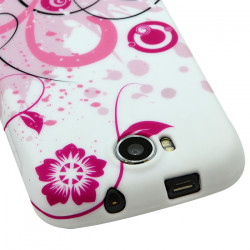 Housse Etui Coque Semi-rigide pour Wiko Cink Peax 2 avec motif HF30