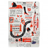 Housse Etui Motif Universel S pour Tablette Samsung Galaxy Tab 4  7” 