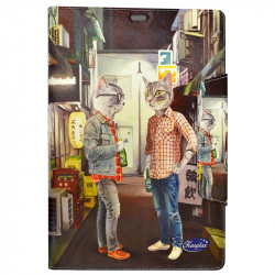 Housse Etui Motif Universel S pour Tablette Samsung Galaxy Tab 3 Lite 7”