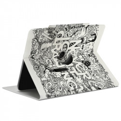 Housse Etui Motif Universel S pour Tablette Samsung Galaxy Tab 3 Lite 7”