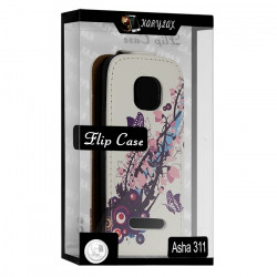 Housse Coque Etui pour Nokia Asha 311 motif HF01