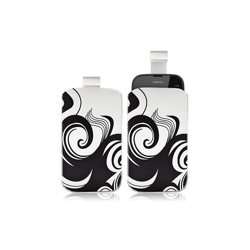 Housse Coque Étui Pochette pour Nokia Lumia 510 avec motif HF04