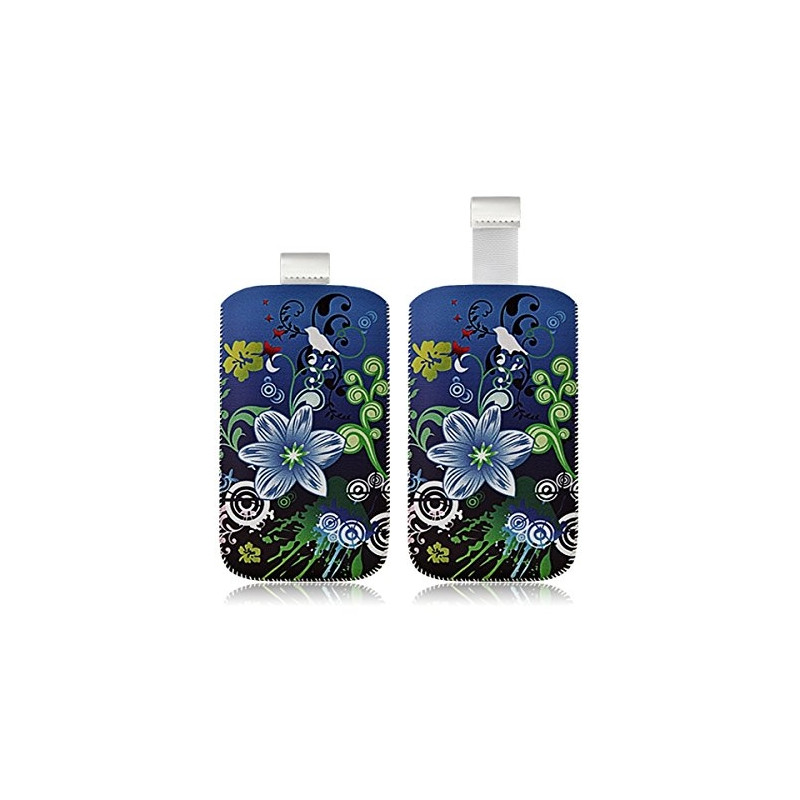 Housse Coque Etui Pochette pour Wiko Lubi 2 / Lubi 3 avec motif HF09