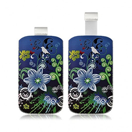 Housse Coque Etui Pochette pour Wiko Lubi 2 / Lubi 3 avec motif HF09