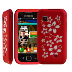Housse coque étui en gel pour Samsung Wave 575 S5750 avec motif HF13