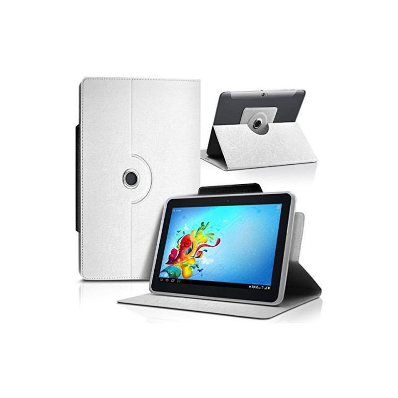 Etui Universel S couleur blanc pour LENOVO Tab-7304F