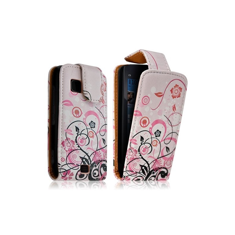 Housse coque étui pour Nokia C5-03 avec motif HF17