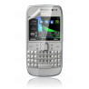 housse coque étui blanc pour Nokia E6 + film protecteur d'écran