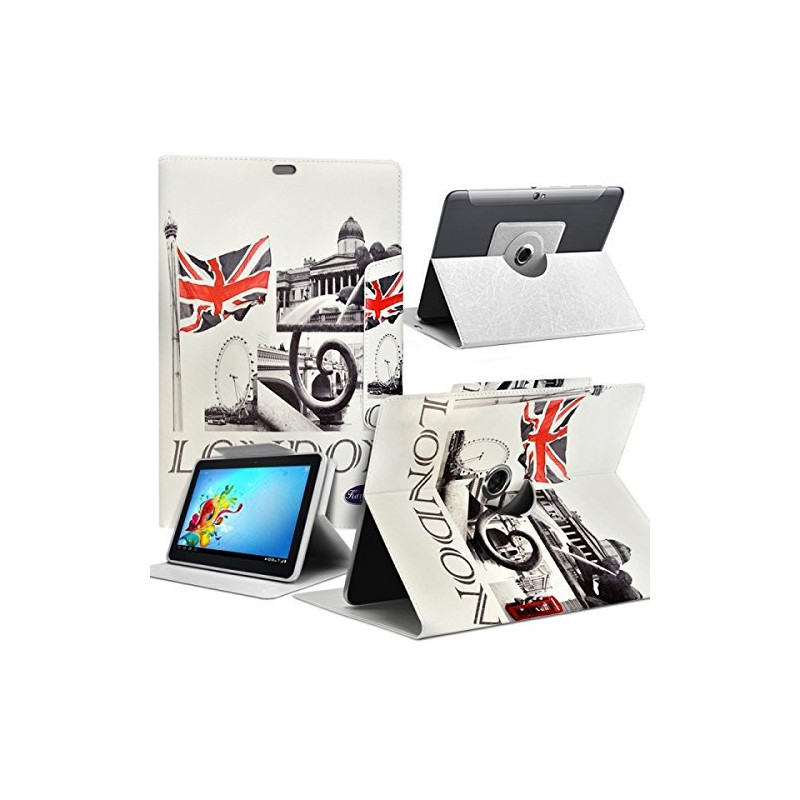 Housse Etui Motif MV11 Universel S pour Tablette ARCHOS 70d Titanium 7 pouces