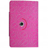 Housse Etui Diamant Universel S couleur Rose Fushia pour Tablette Lenovo Tab 3 7 Plus 7 pouces