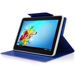 Housse Etui Diamant Universel S couleur Bleu pour Tablette Lenovo Tab 3 7 Plus 7 pouces
