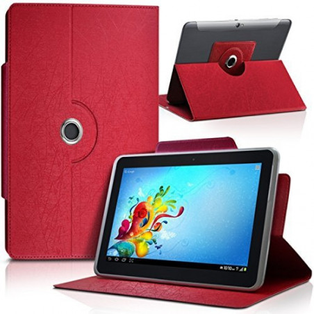 Housse Etui Universel S couleur Rouge pour ARCHOS Core 70 3G V2 7 pouces